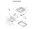 Whirlpool WEE510S0FS2 cooktop parts diagram