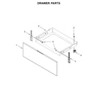 Whirlpool WEE510S0FS2 drawer parts diagram