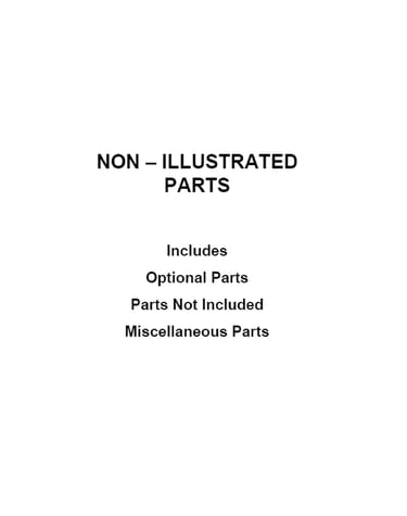 Optional parts (not included)