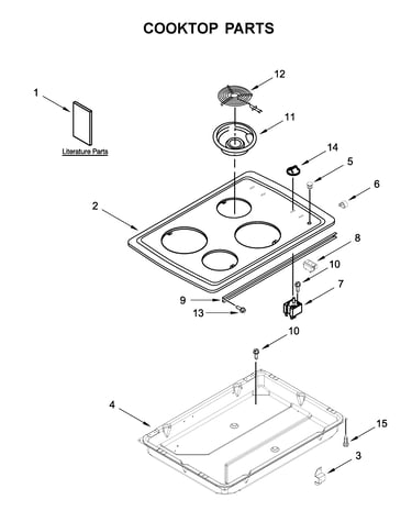 Cooktop parts