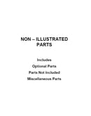 Optional parts (not included)