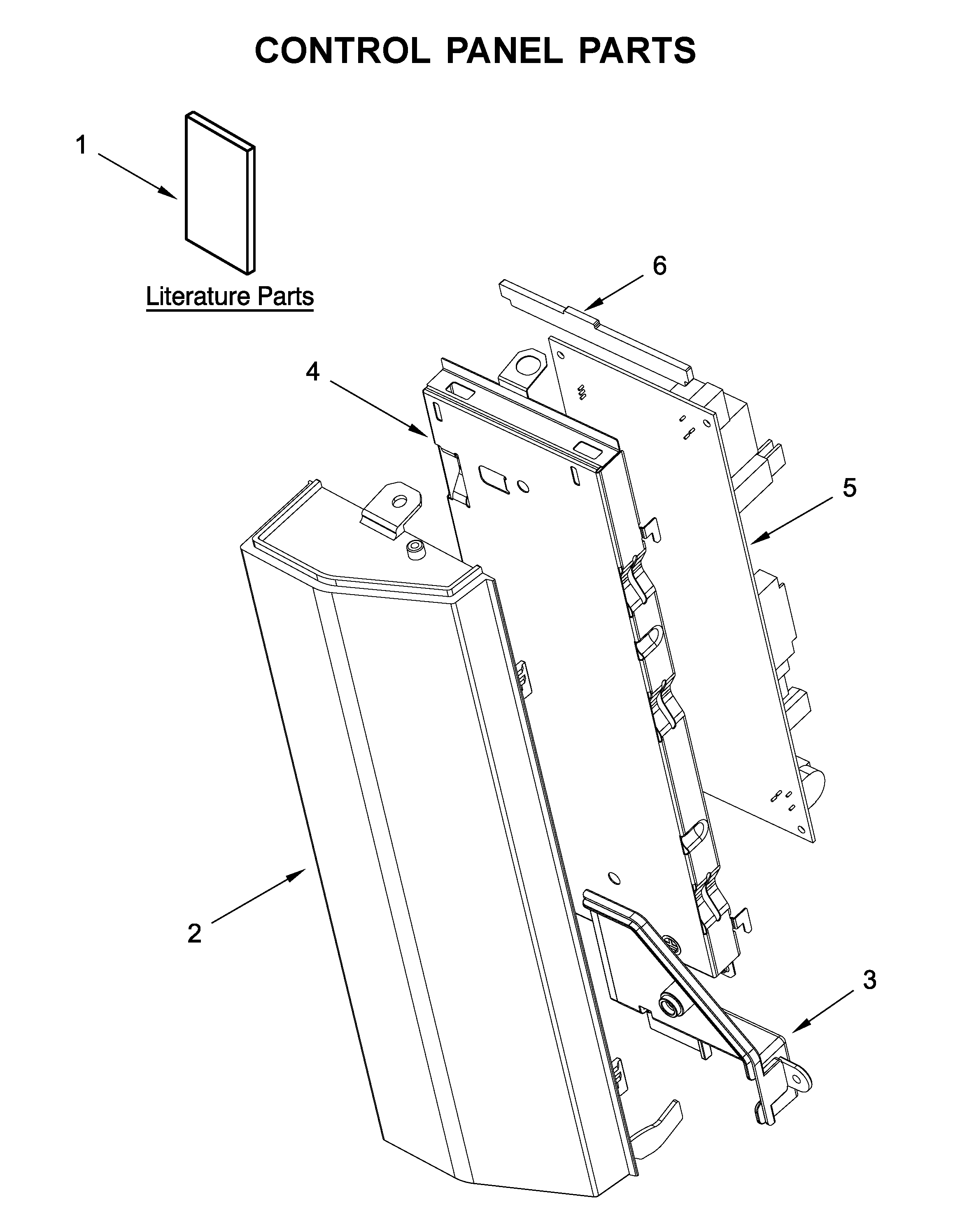 Control panel parts