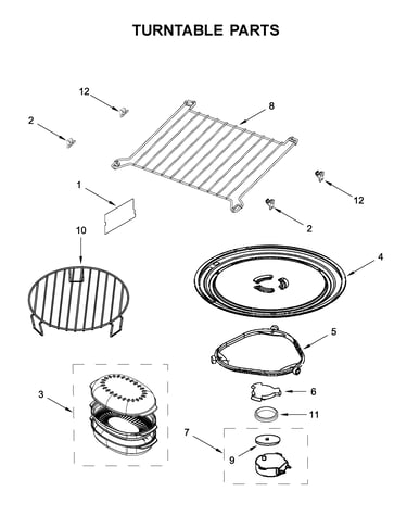 Turntable parts