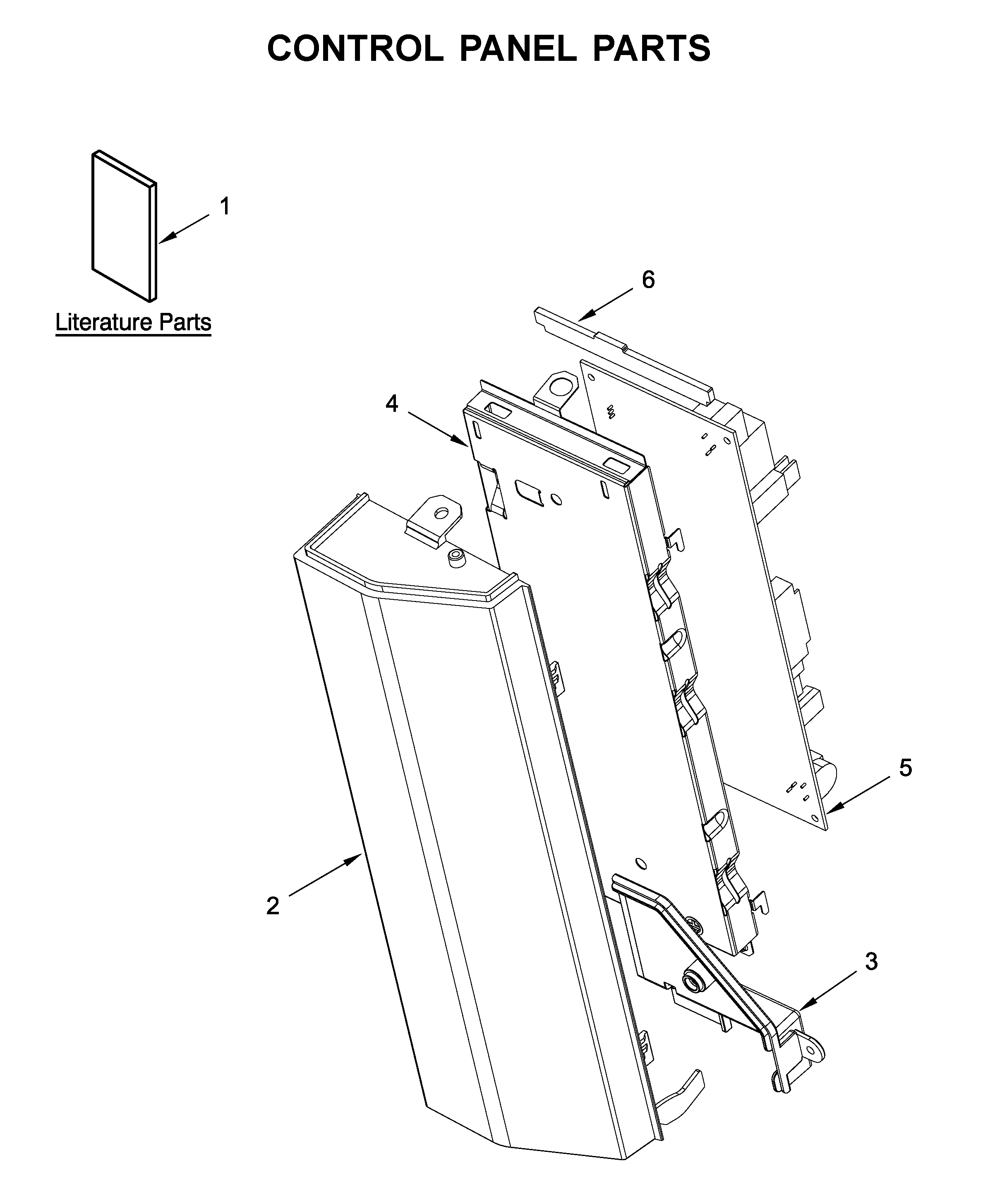 Control panel parts