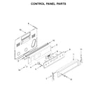 Maytag MER8800FZ0 control panel parts diagram
