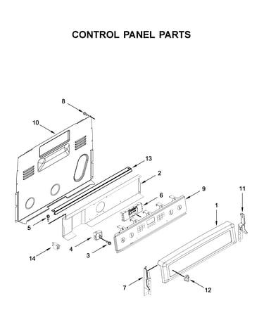 Control panel parts