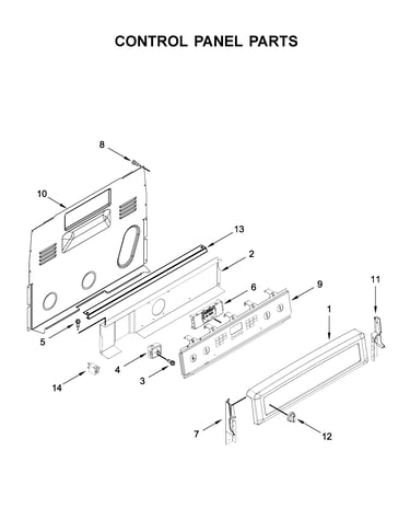 Control panel parts