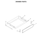 Maytag MER8800FZ1 drawer parts diagram