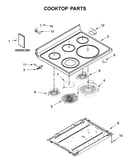 Cooktop parts