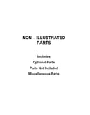 Optional parts (not included)