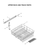 Upper rack and track parts
