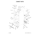 Maytag MFC2062FEZ04 cabinet parts diagram