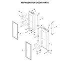 Maytag MFC2062FEZ04 refrigerator door parts diagram