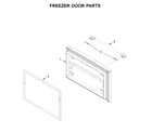 Maytag MFC2062FEZ04 freezer door parts diagram