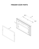 Freezer door parts