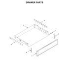 KitchenAid YKFEG500EBS3 drawer parts diagram
