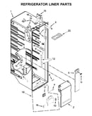 Refrigerator liner parts