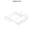 Maytag YMER8800FB0 drawer parts diagram