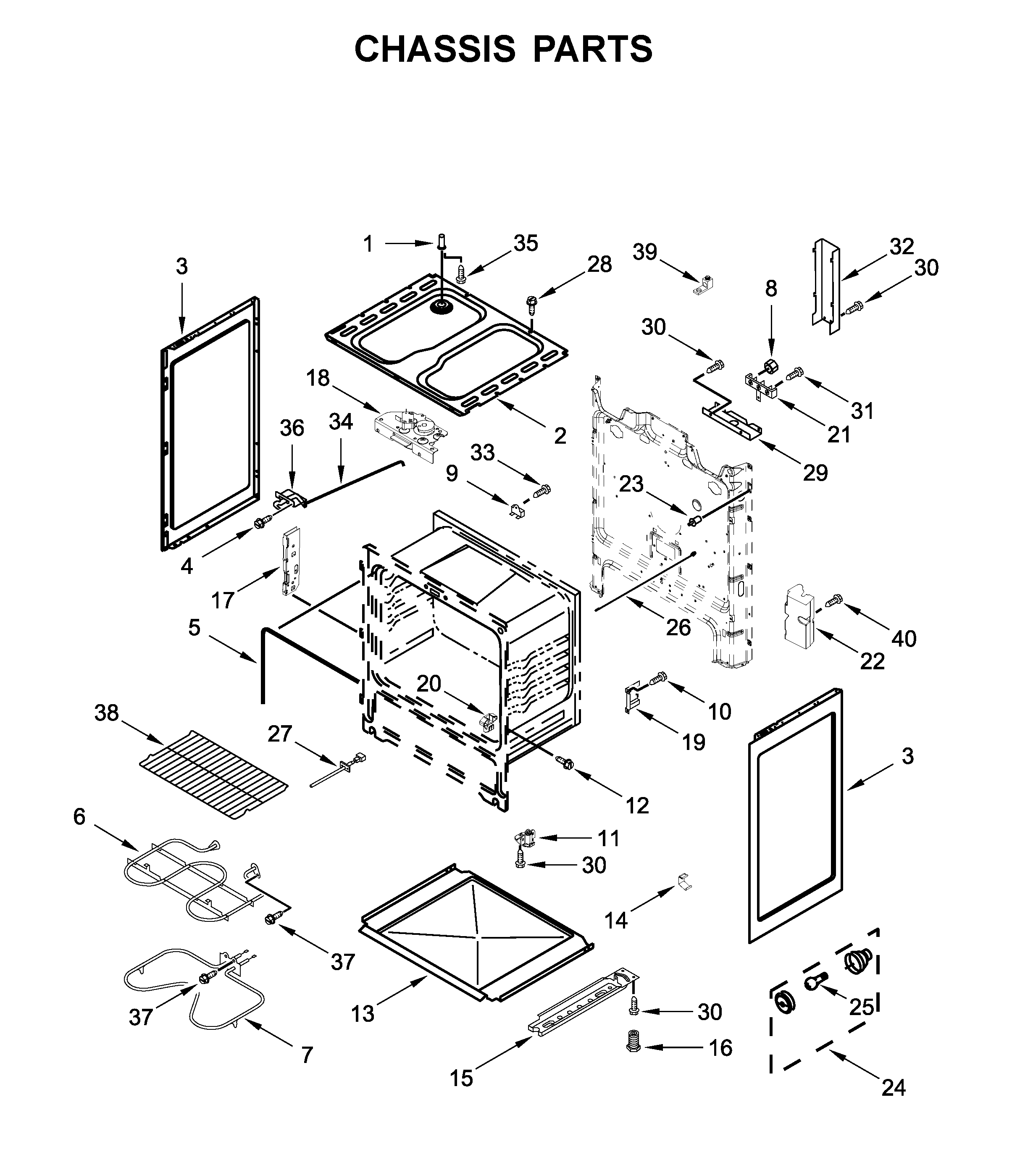 Chassis parts