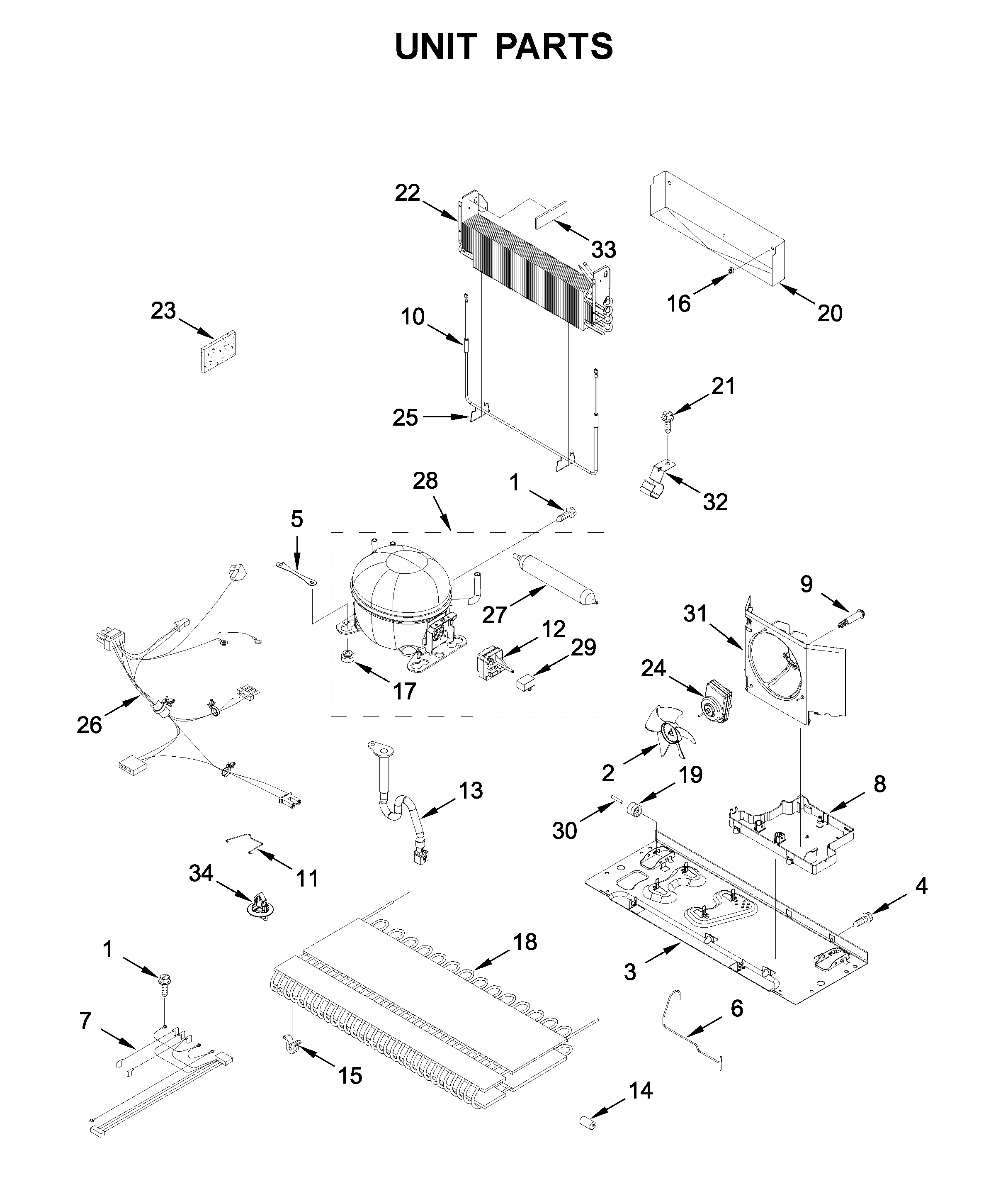 Unit parts