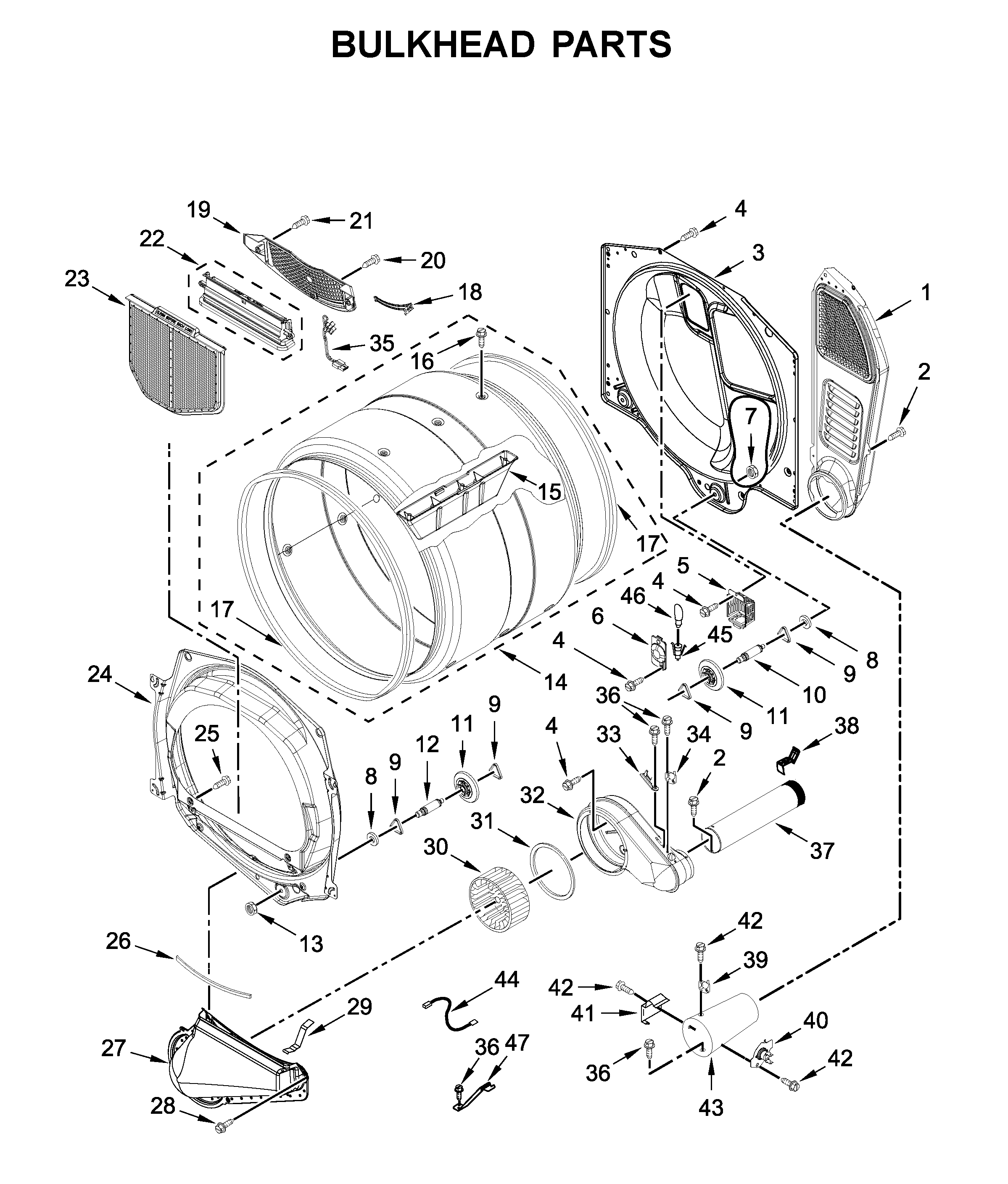 Bulkhead parts