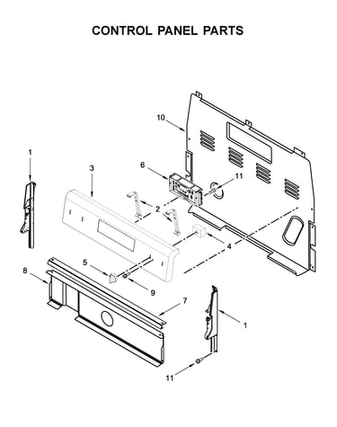 Control panel parts