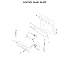 Whirlpool YWFE535S0JV0 control panel parts diagram