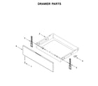 Whirlpool YWFE535S0JV0 drawer parts diagram
