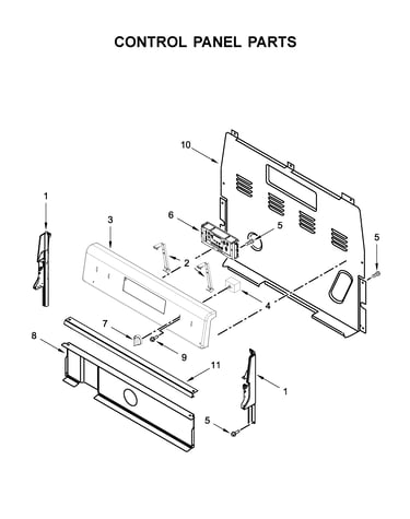 Control panel parts