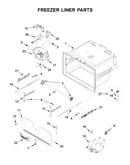 Freezer liner parts
