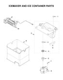 Icemaker & ice container parts