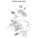 KitchenAid KUIX535HPA00 control panel parts diagram