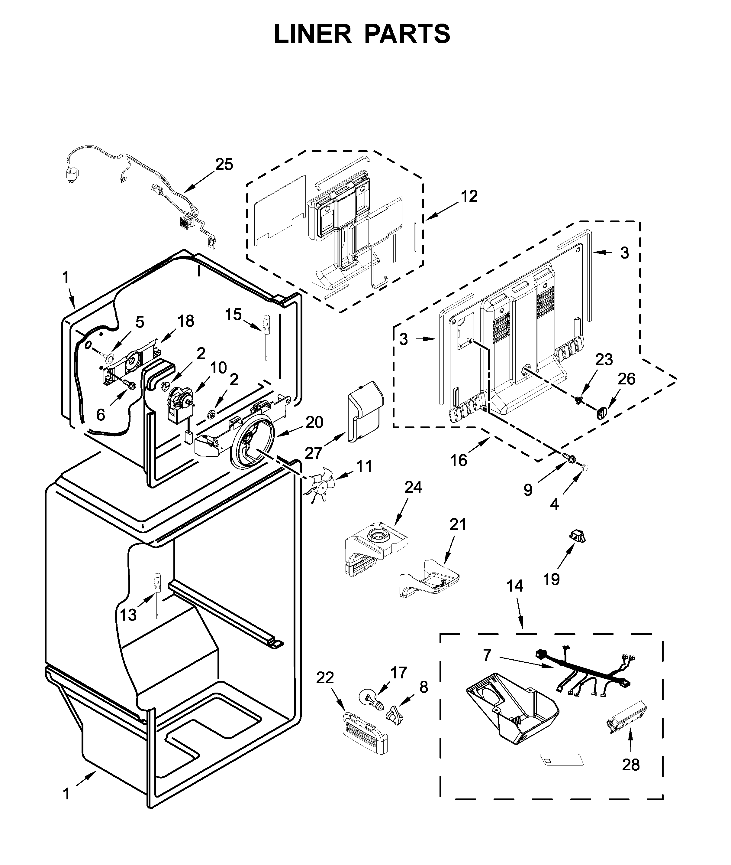 Liner parts