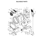 Maytag MGD6230HC0 bulkhead parts diagram