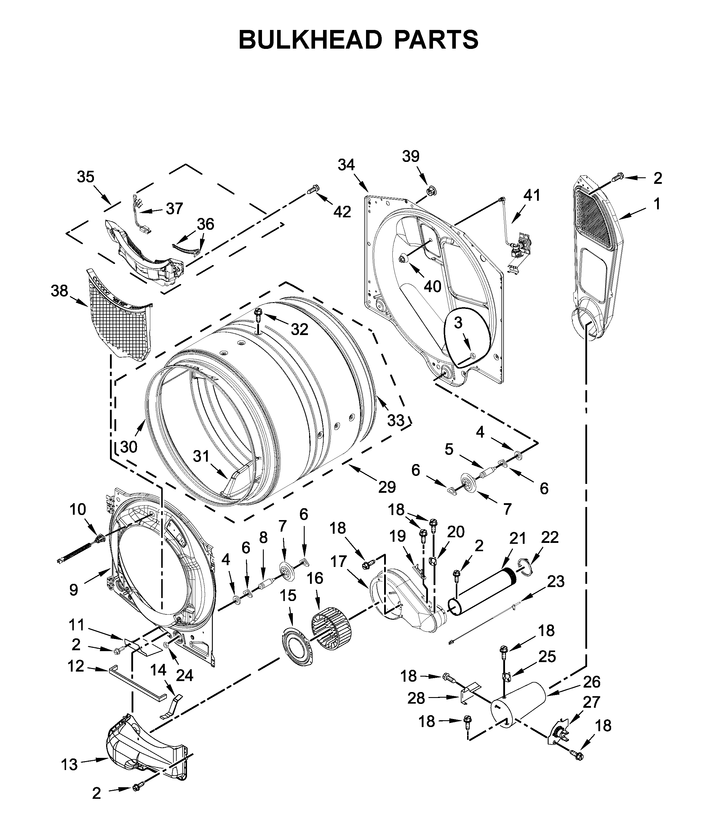 Bulkhead parts
