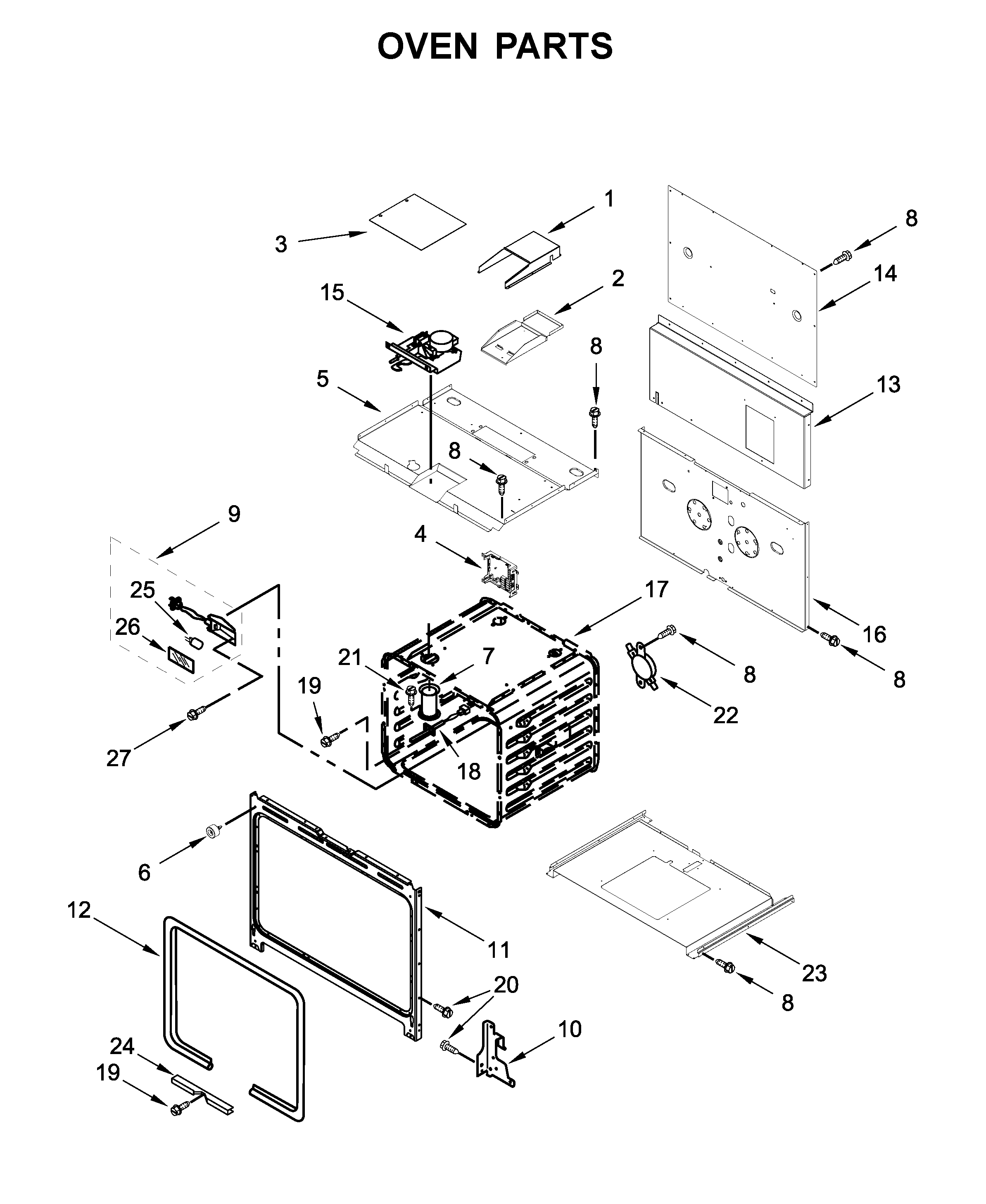 OVEN PARTS