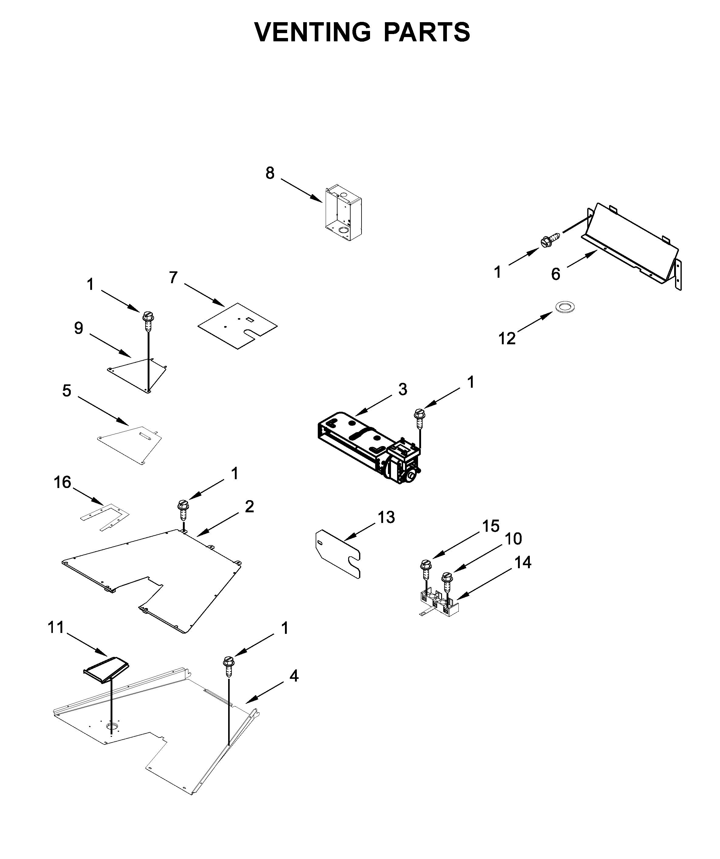 Venting parts