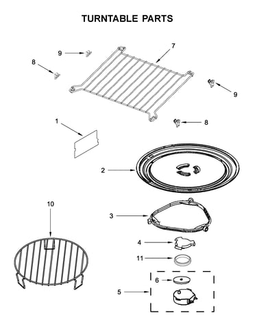 Turntable parts