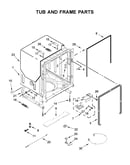 Tub and frame parts
