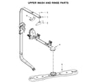 Maytag MDB4949SHZ1 upper wash and rinse parts diagram