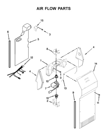 Air flow parts