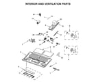 Maytag MMV6190FZ3 interior and ventilation parts diagram