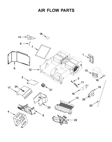 Air flow parts