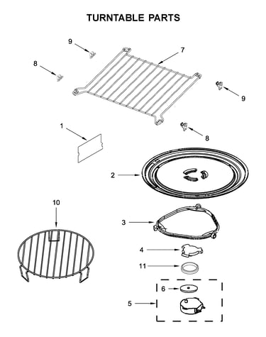 Turntable parts