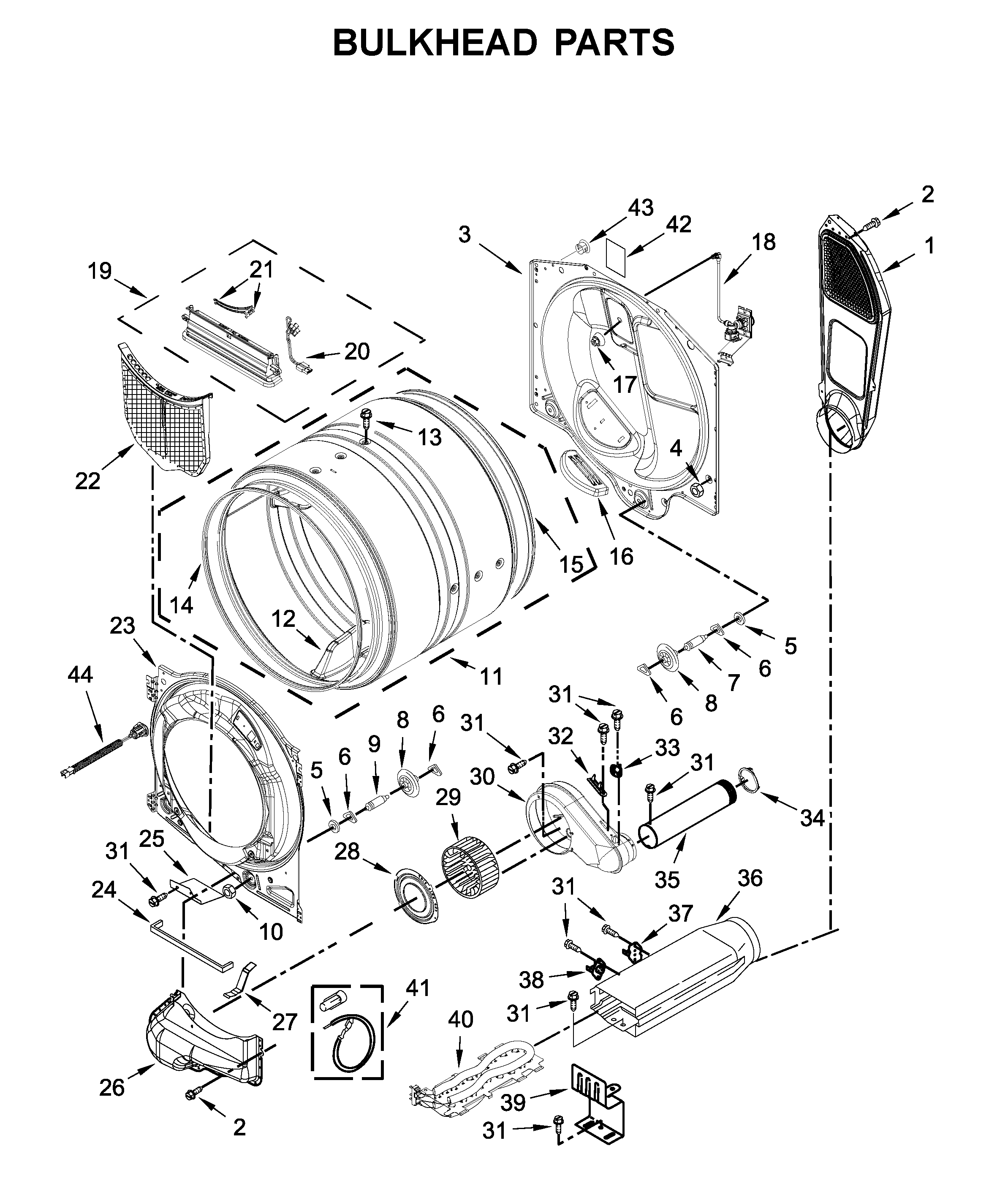 BULKHEAD PARTS