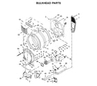 Maytag YMED8630HC1 bulkhead parts diagram