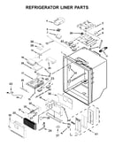 Refrigerator liner parts