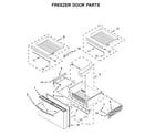 Whirlpool WRV996FDEH01 freezer door parts diagram