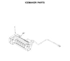 Whirlpool WRV996FDEH01 icemaker parts diagram
