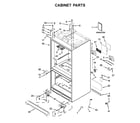Whirlpool WRV996FDEE02 cabinet parts diagram